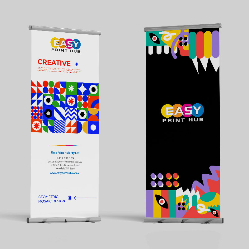 Pull Up Banner Printing Perth by Easy Print Hub